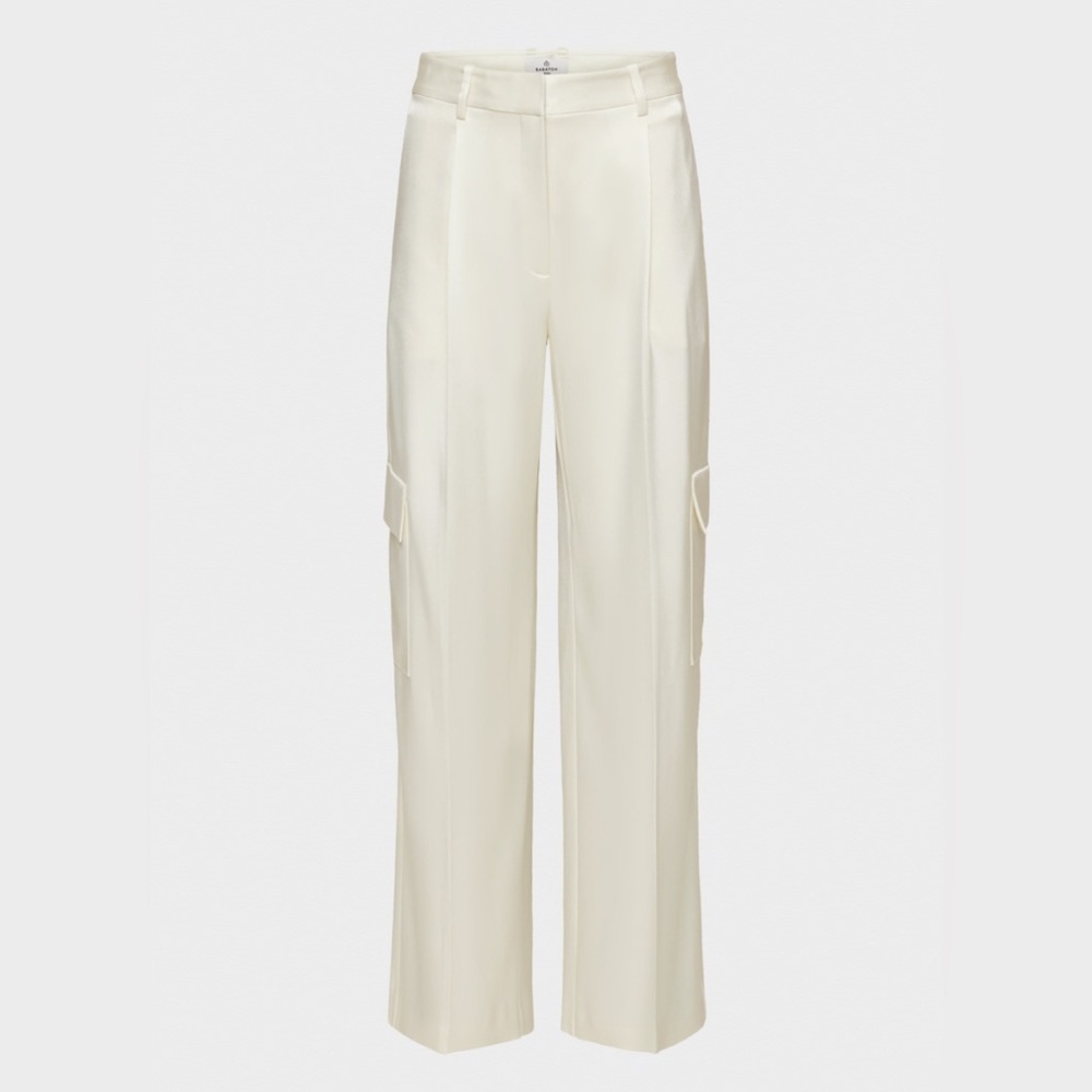 Aritzia Babaton Outgoing Satin Cargo Pant - Picture 2 of 14